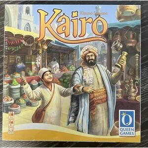 Kairo Board Game by Kimmo Sorsamo 2011 Queen Games, New and Sealed